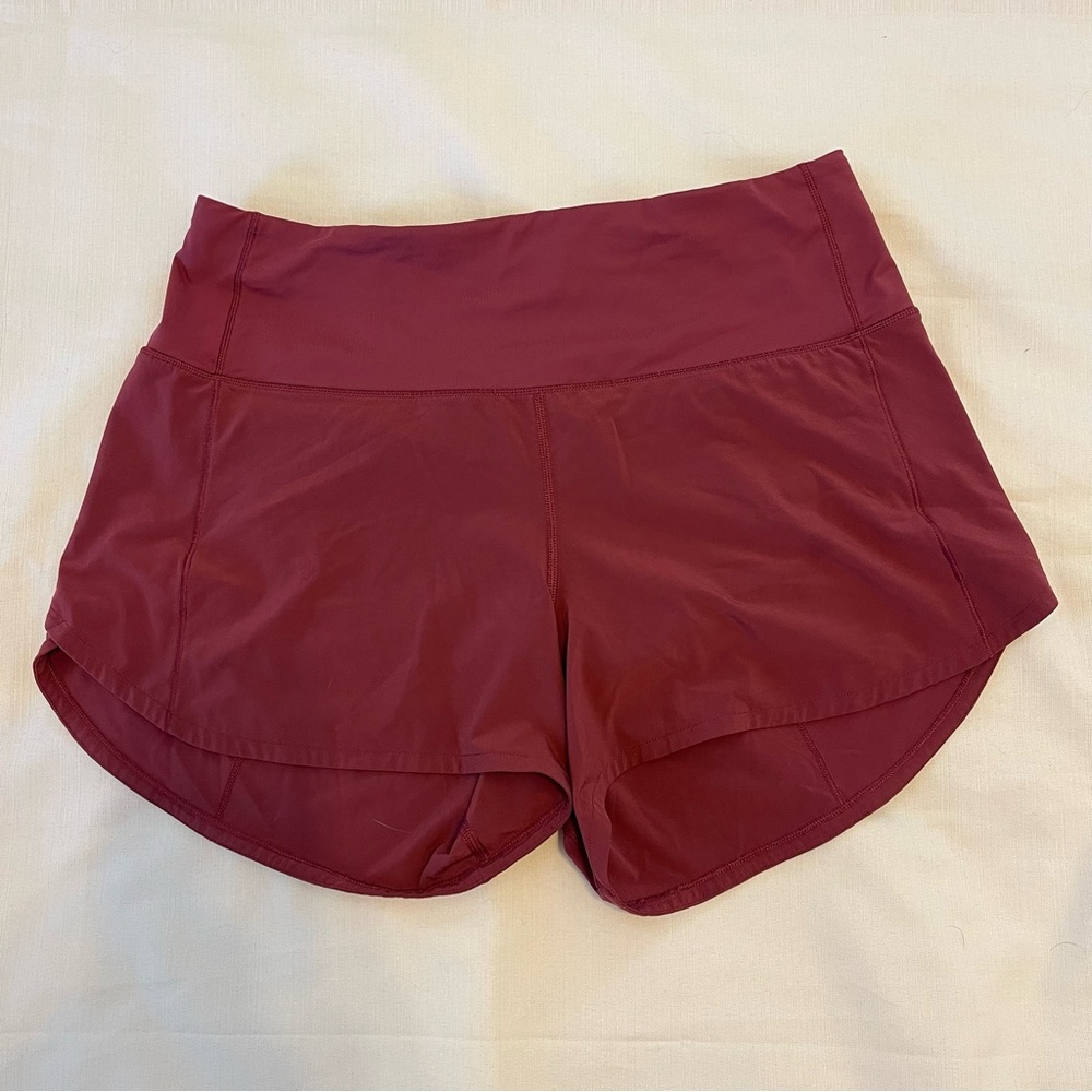 Lululemon High Rise Speed Up Short 4” - Size 8